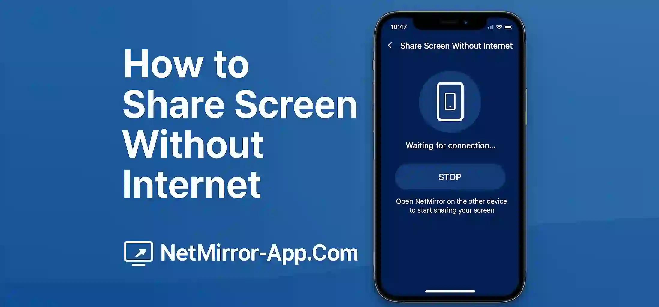 How to Share Screen Without Internet (1)