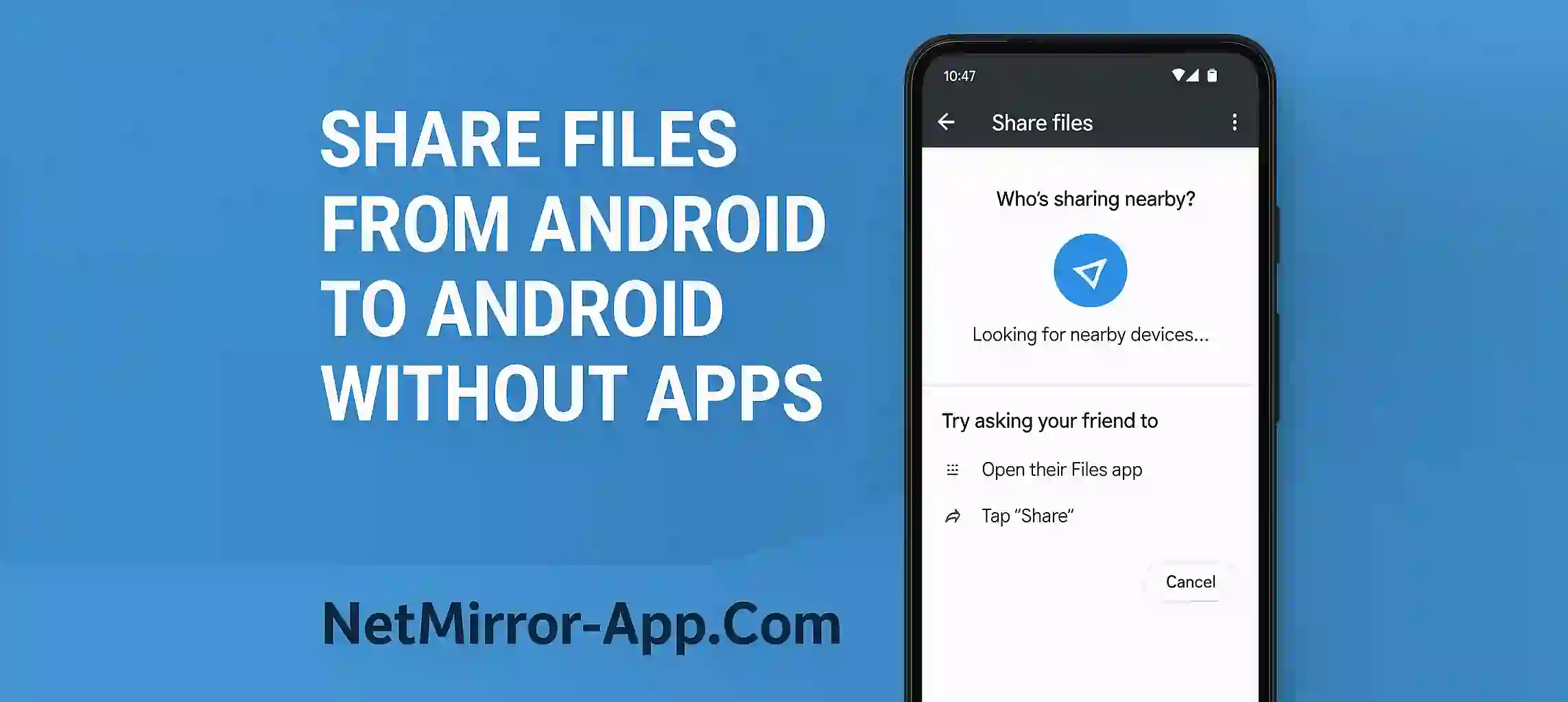 Share Files from Android to Android Without Apps (1)