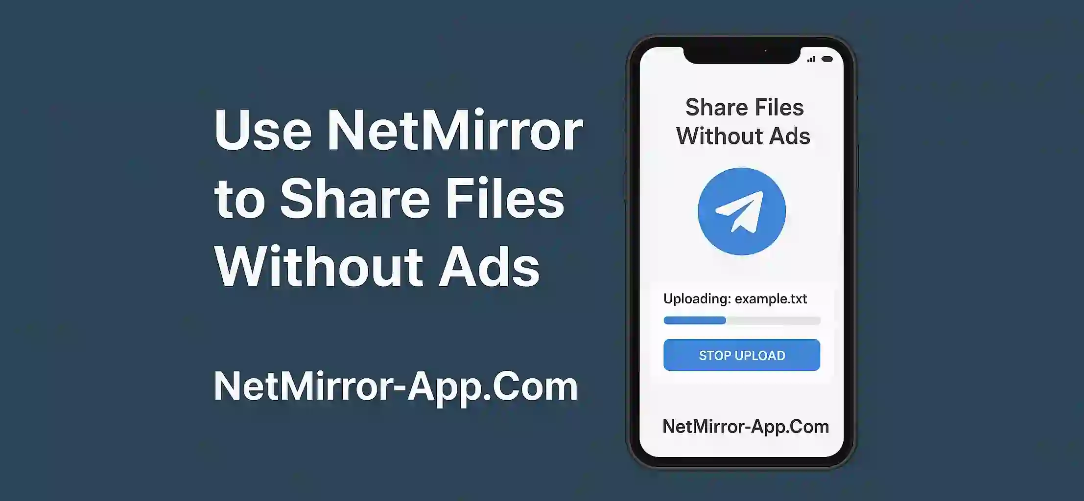 Use NetMirror to Share Files Without Ads (1)
